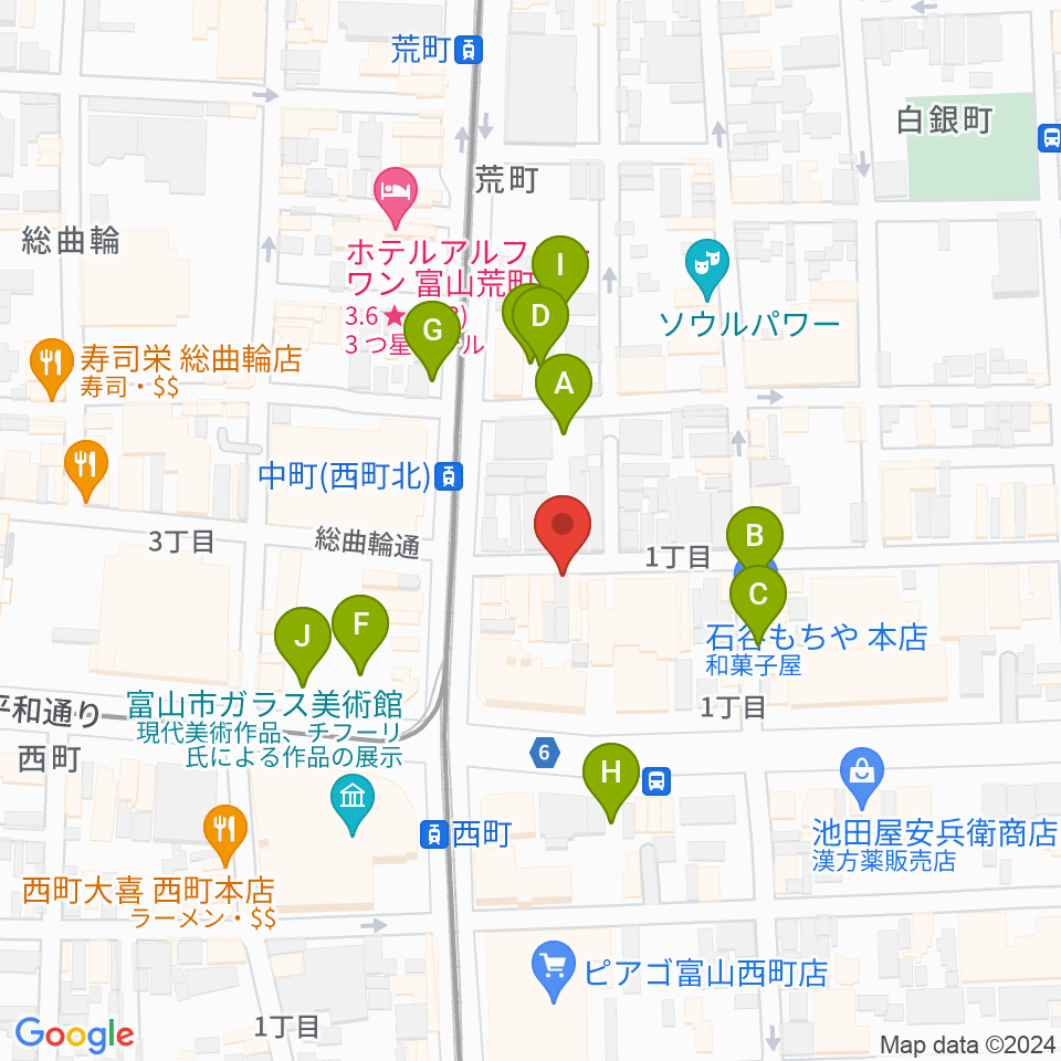 ログセッション周辺の駐車場・コインパーキング一覧地図