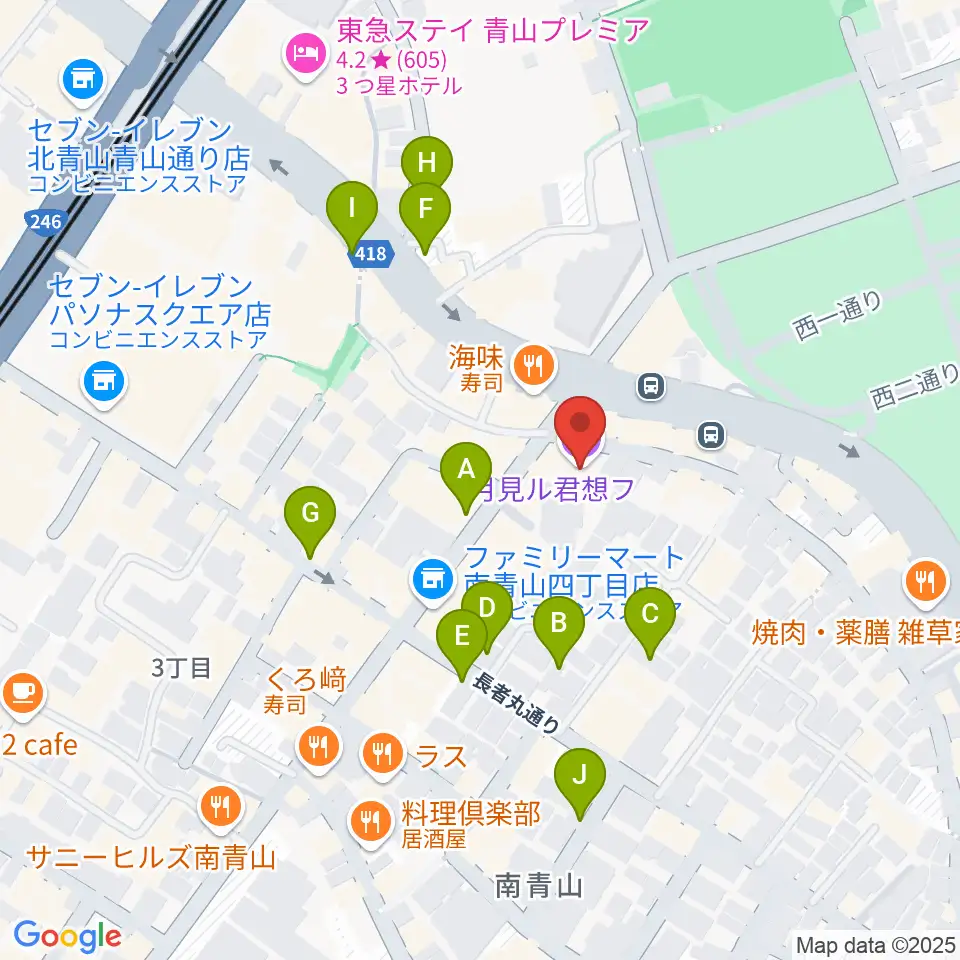 月見ル君想フ周辺の駐車場・コインパーキング一覧地図