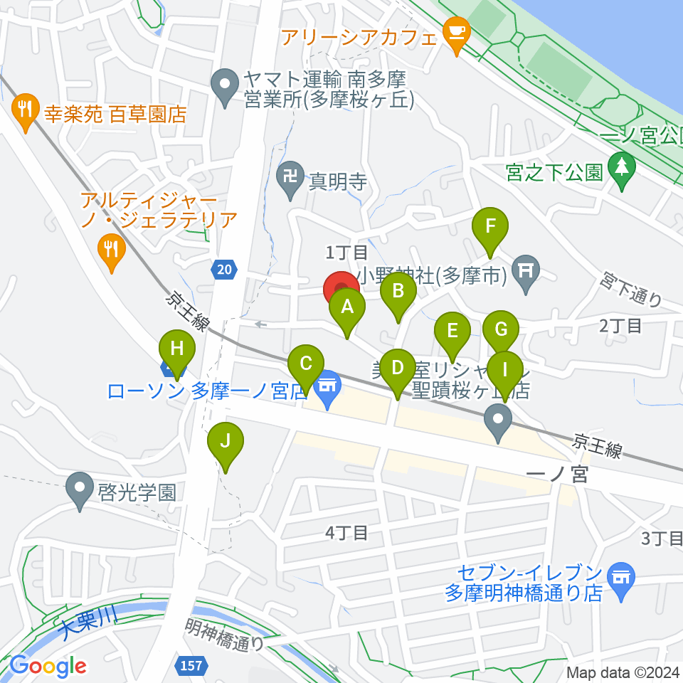 バグパイプ販売店 Dスロー周辺の駐車場・コインパーキング一覧地図