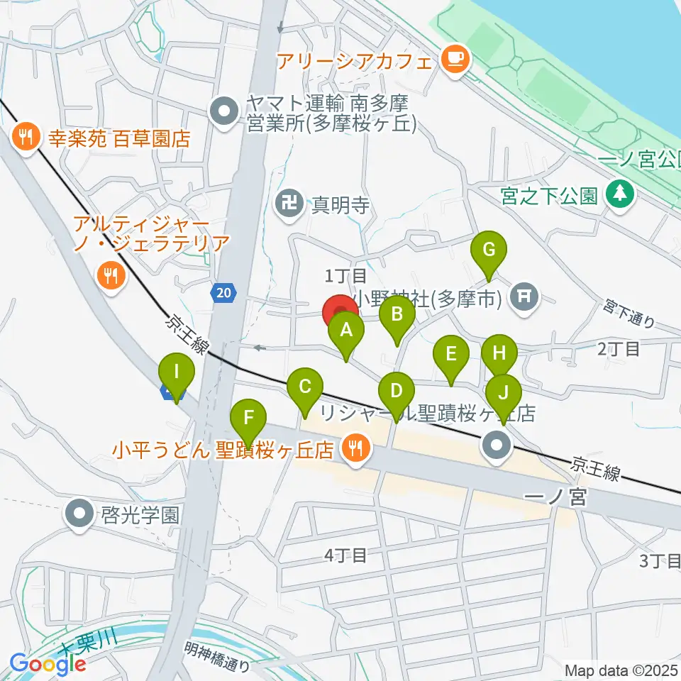 バグパイプ販売店 Dスロー周辺の駐車場・コインパーキング一覧地図