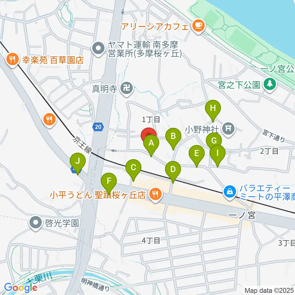 バグパイプ販売店 Dスロー周辺の駐車場・コインパーキング一覧地図