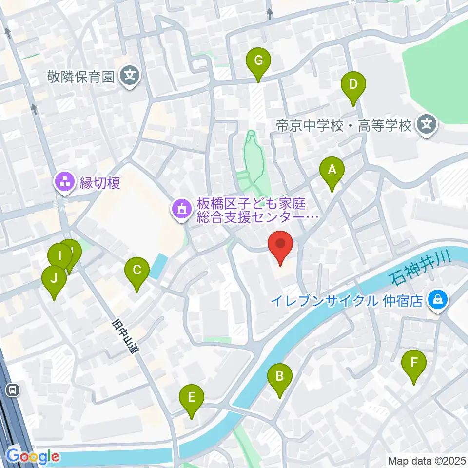 リボーンウッドスタジオ周辺の駐車場・コインパーキング一覧地図
