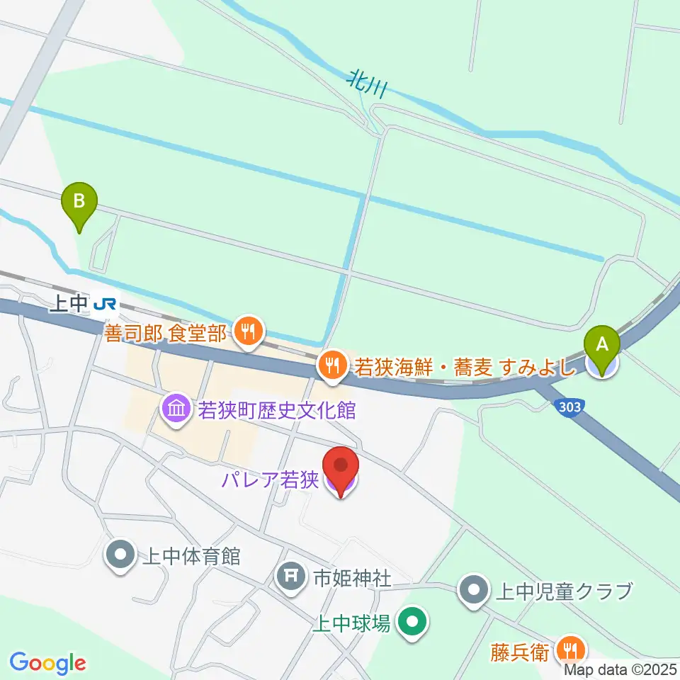 パレア若狭周辺の駐車場・コインパーキング一覧地図