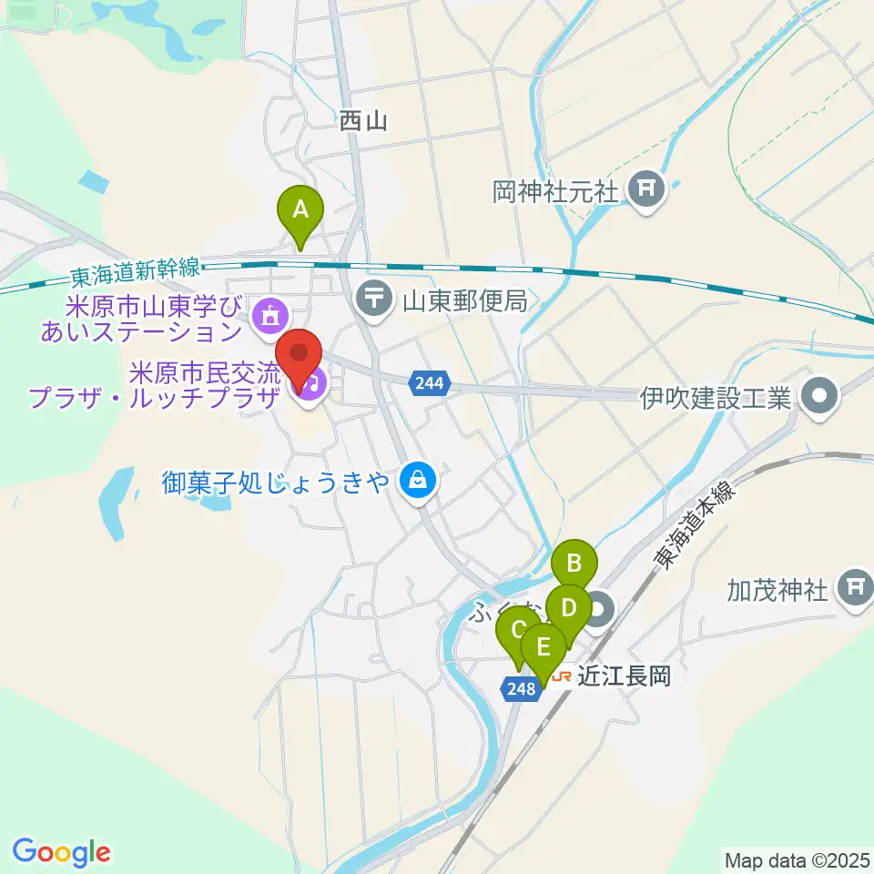 ルッチプラザ ベルホール310周辺の駐車場・コインパーキング一覧地図