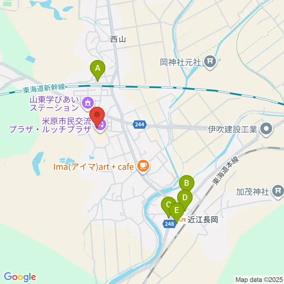 ルッチプラザ ベルホール310周辺の駐車場・コインパーキング一覧地図