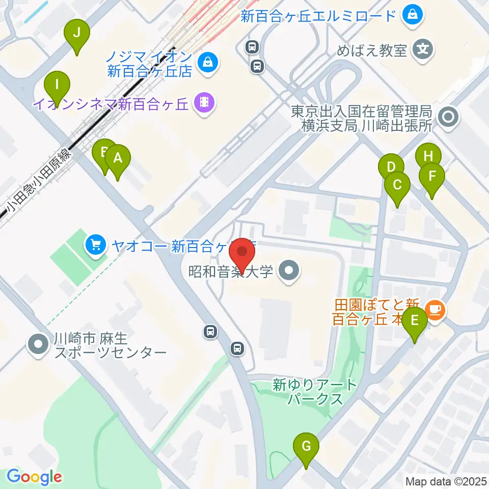 テアトロ・ジーリオ・ショウワ周辺の駐車場・コインパーキング一覧地図