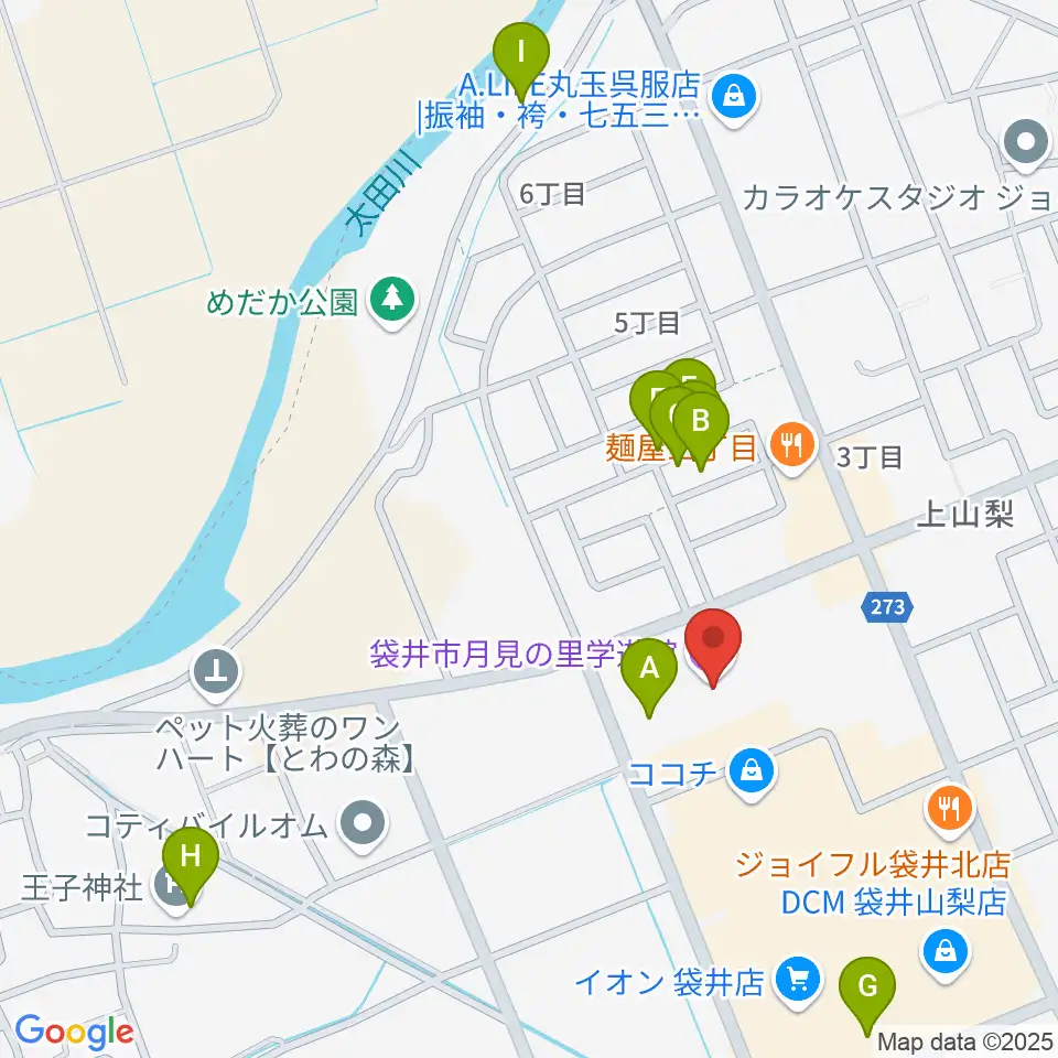 袋井市月見の里学遊館 うさぎホール周辺の駐車場・コインパーキング一覧地図
