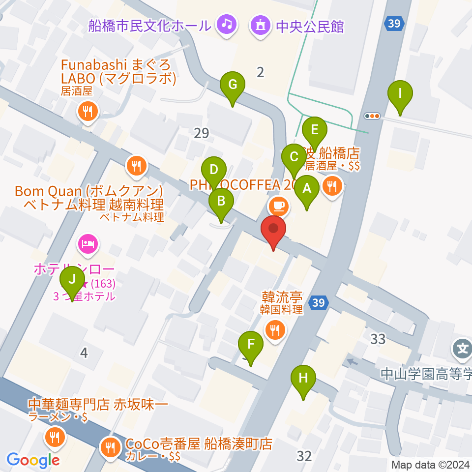 スカイワードミュージックスクール周辺の駐車場・コインパーキング一覧地図