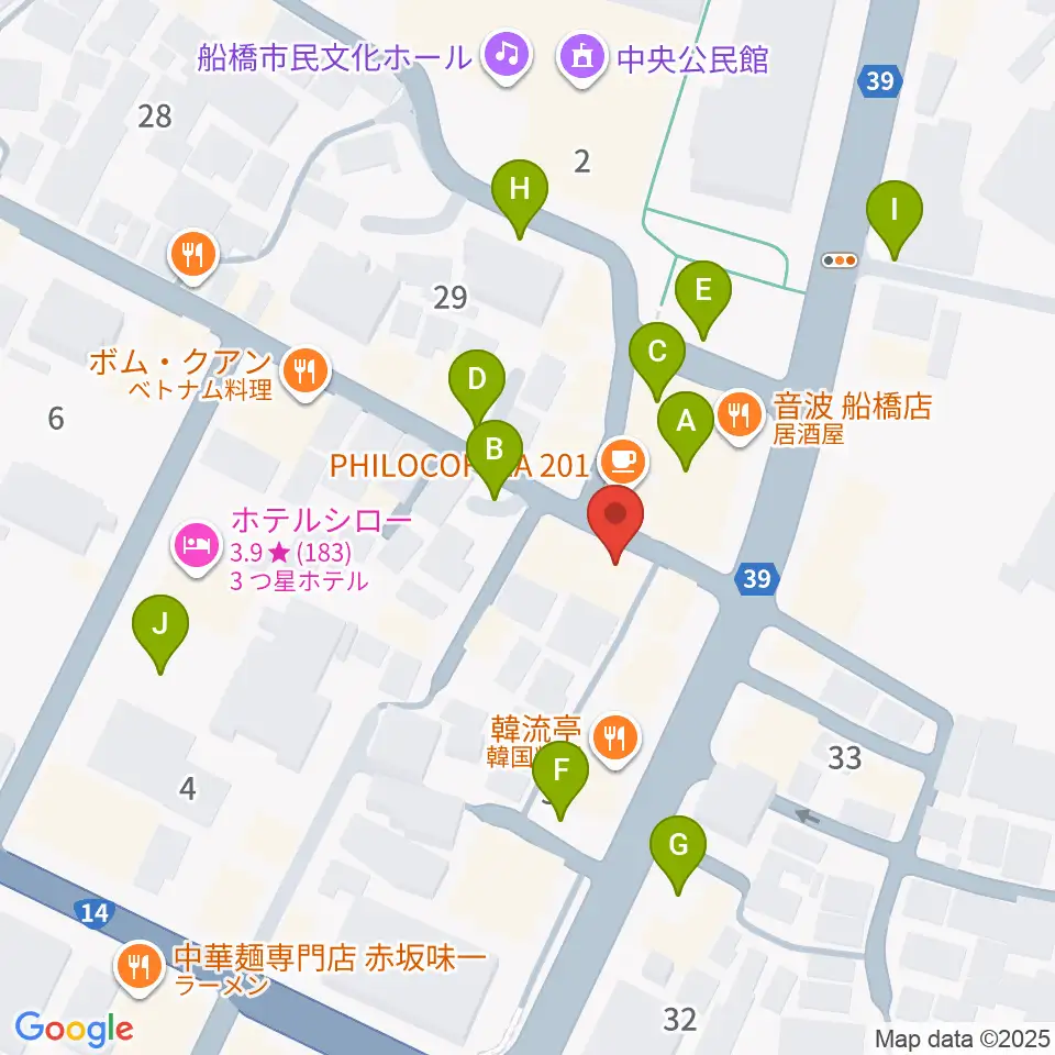 スカイワードミュージックスクール周辺の駐車場・コインパーキング一覧地図