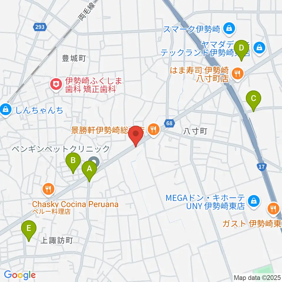 cap music カプミュージック周辺の駐車場・コインパーキング一覧地図