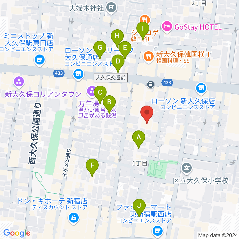 R'sアートコート周辺の駐車場・コインパーキング一覧地図