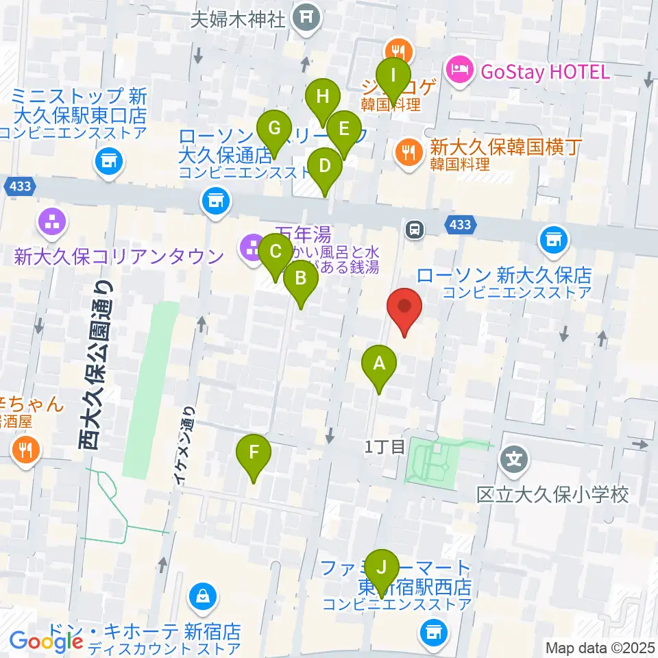 R'sアートコート周辺の駐車場・コインパーキング一覧地図