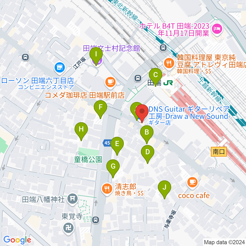 CPR STUDIO周辺の駐車場・コインパーキング一覧地図