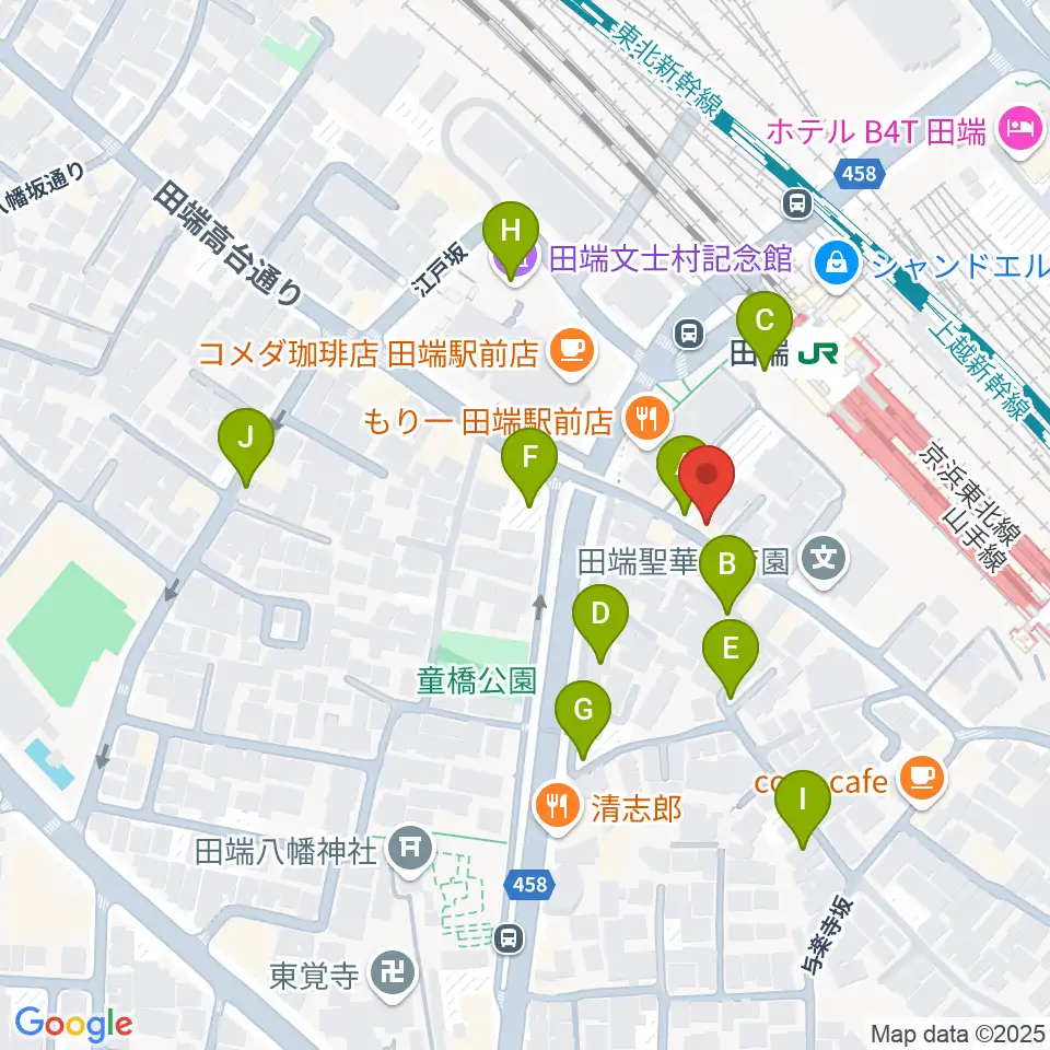 CPR STUDIO周辺の駐車場・コインパーキング一覧地図