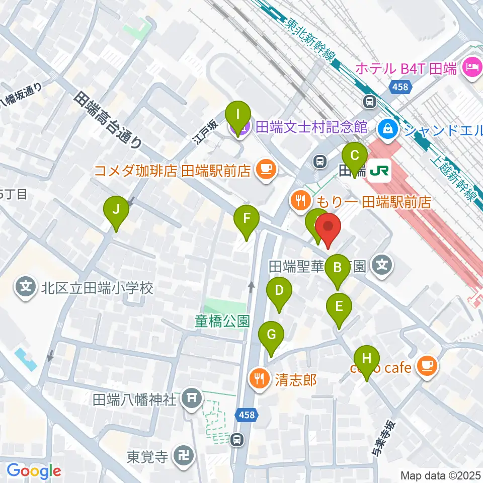 CPR STUDIO周辺の駐車場・コインパーキング一覧地図