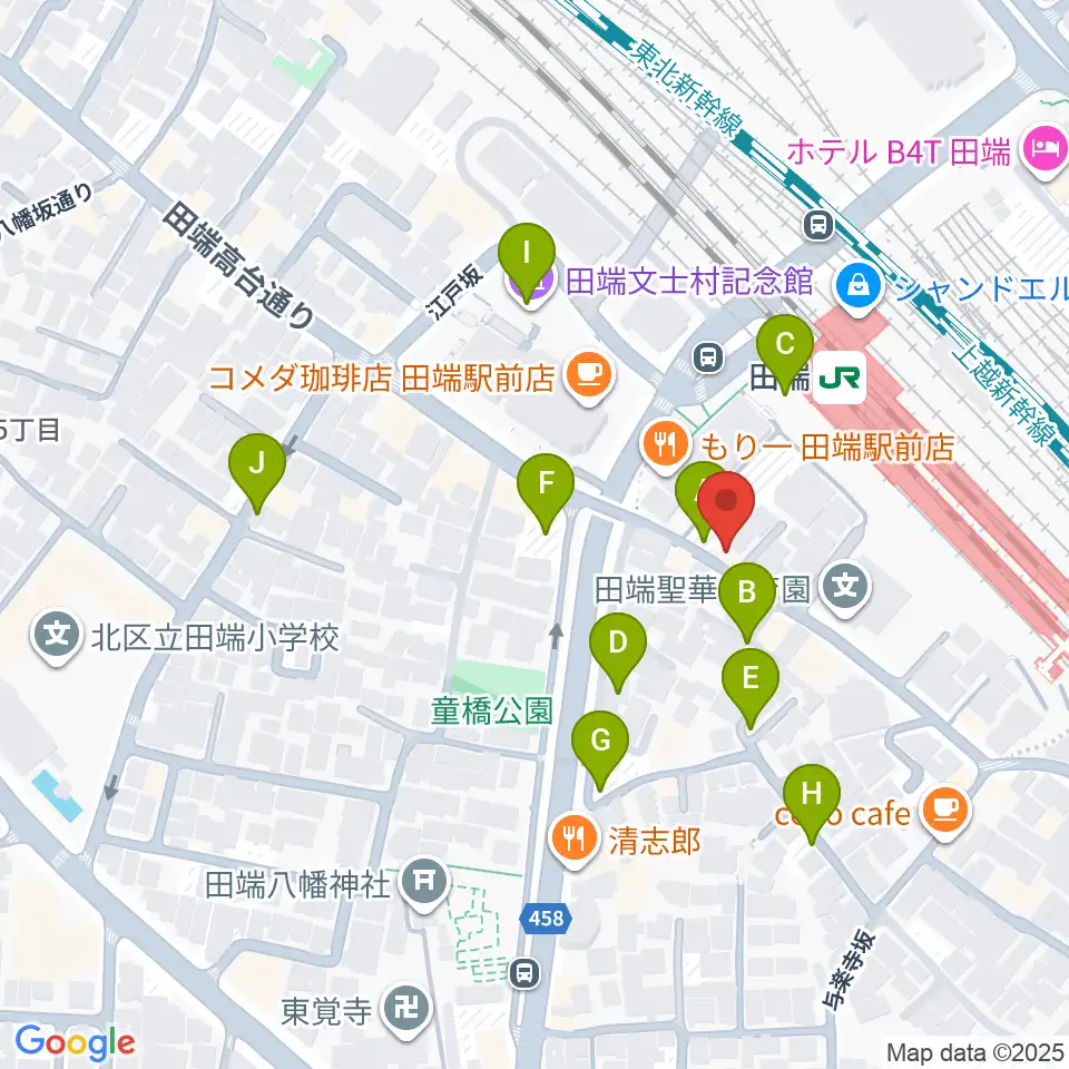 CPR STUDIO周辺の駐車場・コインパーキング一覧地図