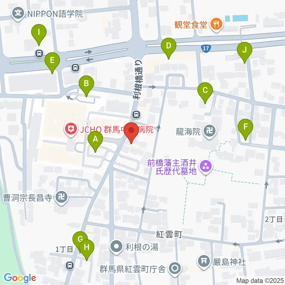 白くまレコード周辺の駐車場・コインパーキング一覧地図