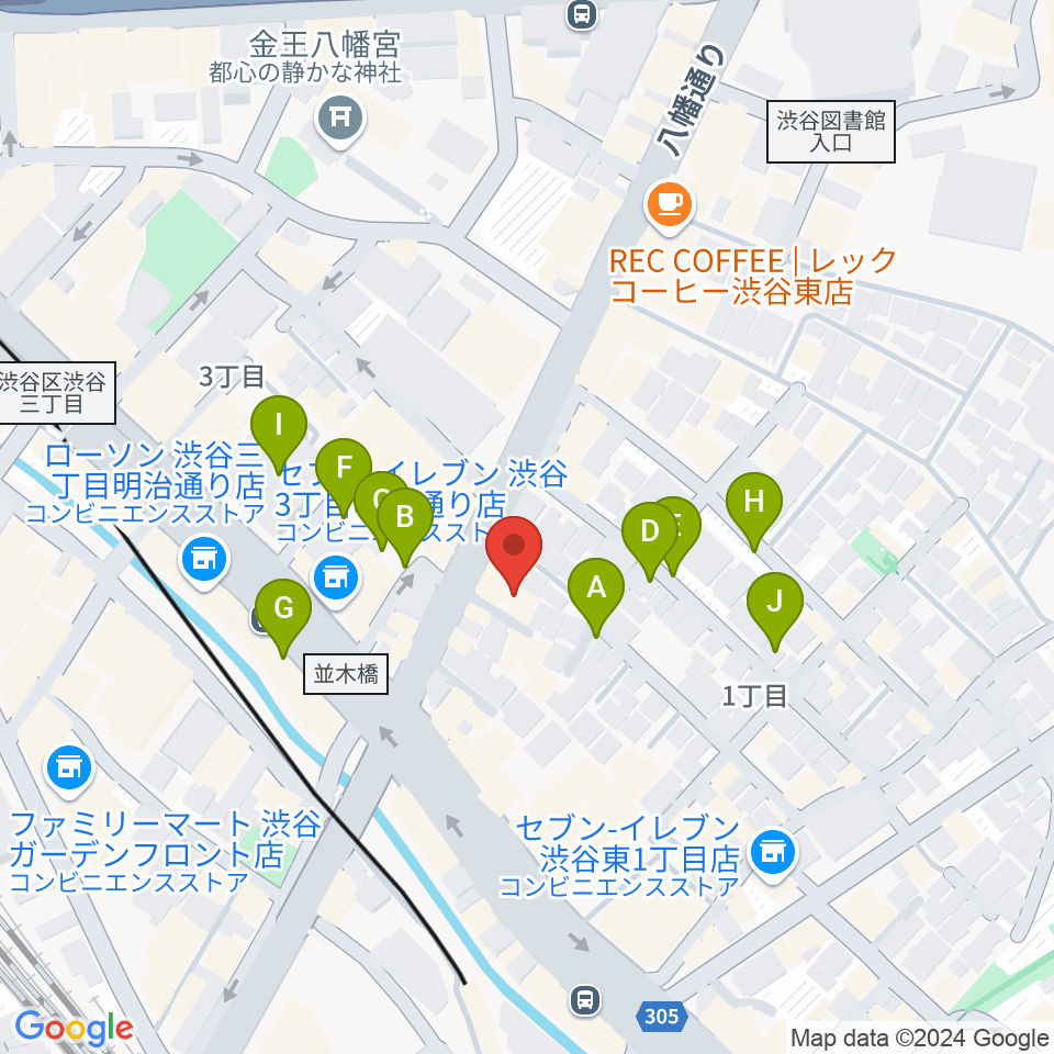 Studio S&S周辺の駐車場・コインパーキング一覧地図