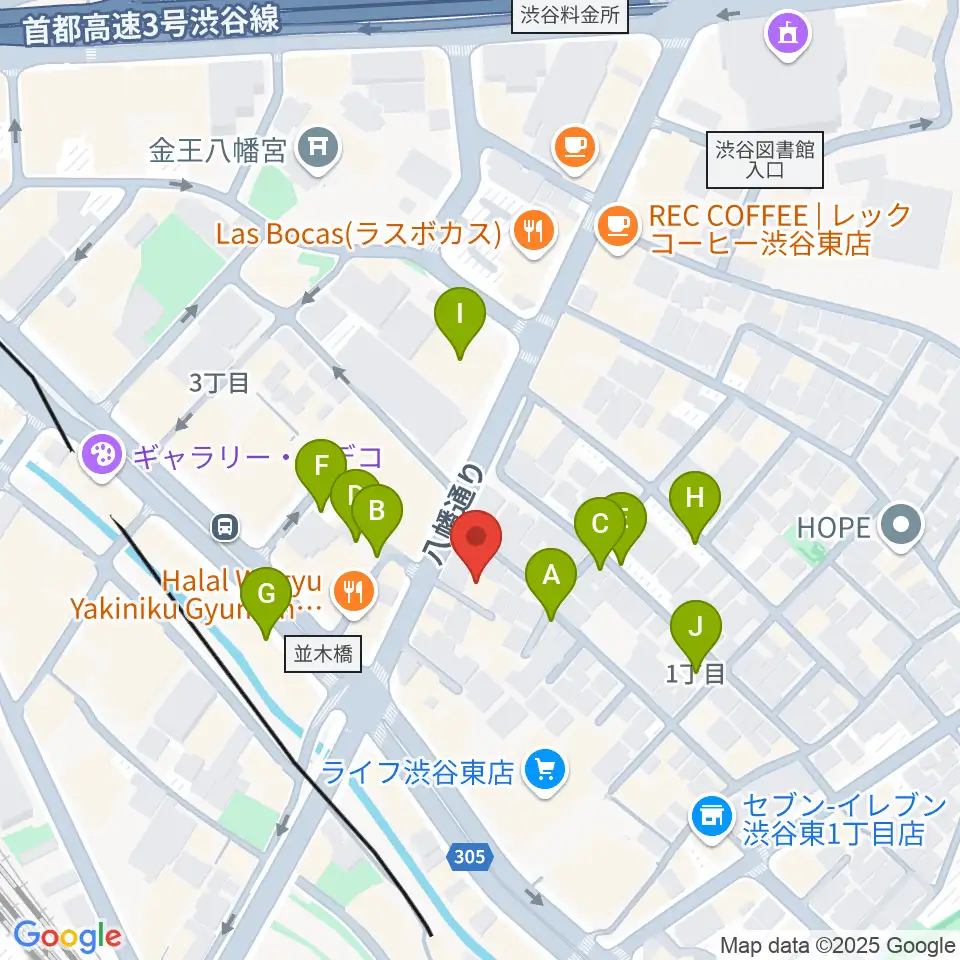 Studio S&S周辺の駐車場・コインパーキング一覧地図