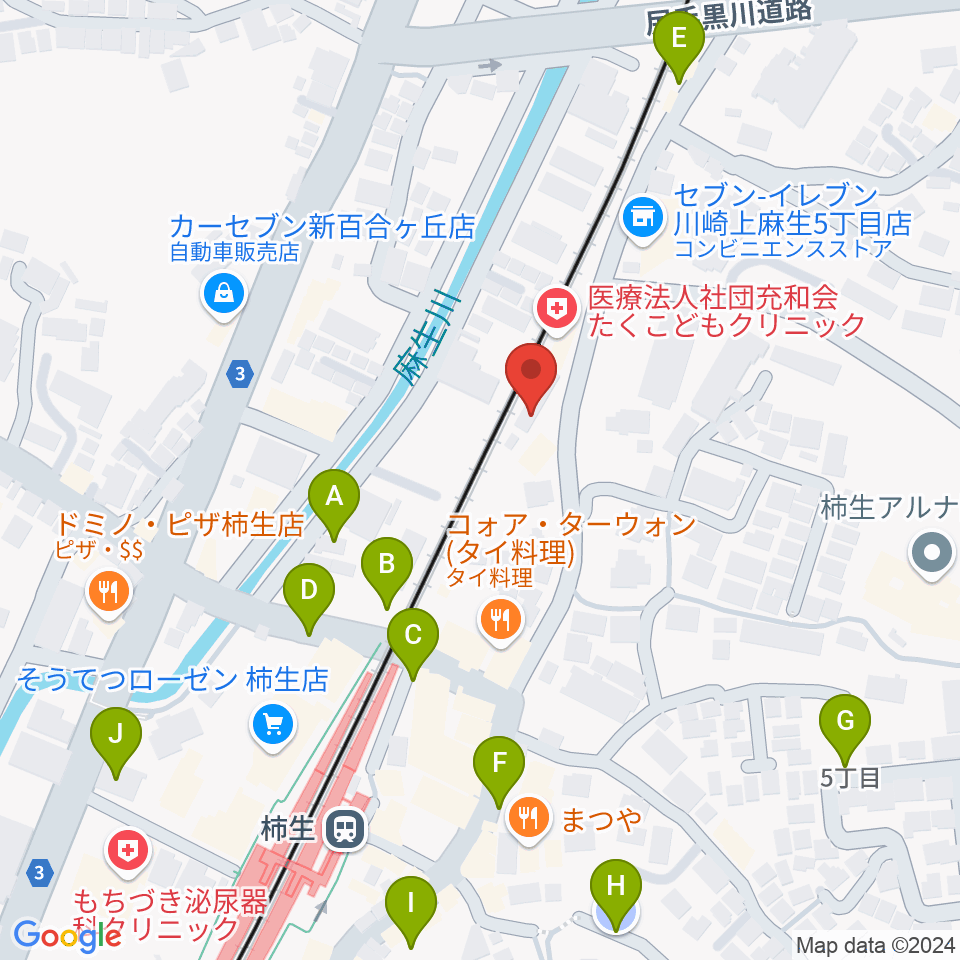 IL CONFORTO周辺の駐車場・コインパーキング一覧地図