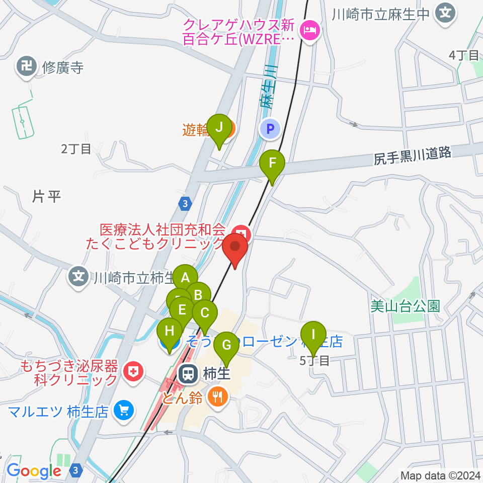 IL CONFORTO周辺の駐車場・コインパーキング一覧地図