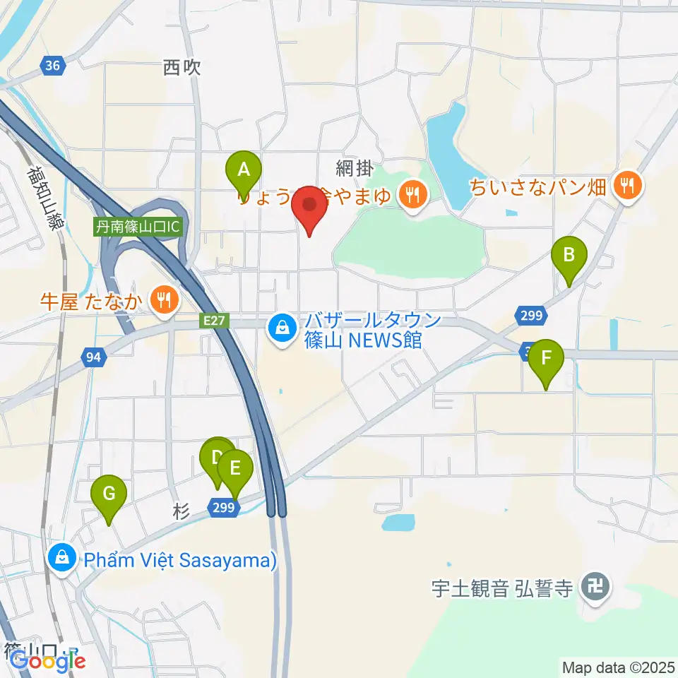 四季の森生涯学習センター周辺の駐車場・コインパーキング一覧地図