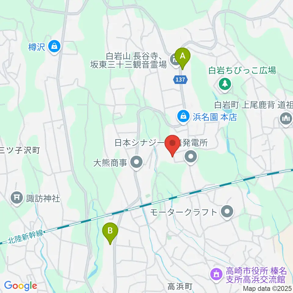 ウクレレ工房 小池木工所周辺の駐車場・コインパーキング一覧地図
