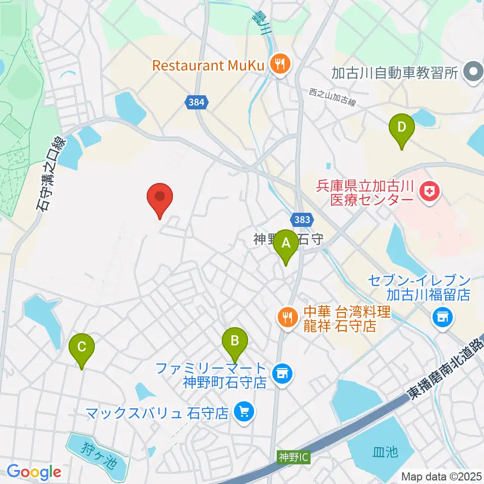 ギター工房サウンドリバー周辺の駐車場・コインパーキング一覧地図