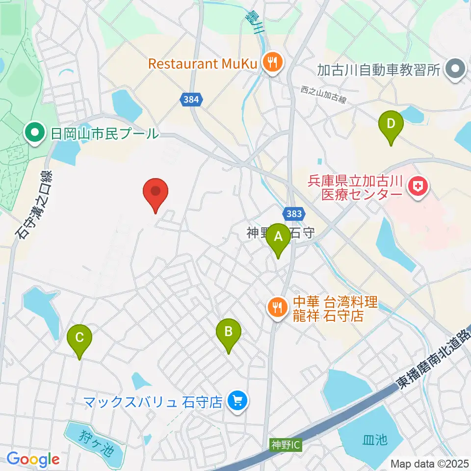 ギター工房サウンドリバー周辺の駐車場・コインパーキング一覧地図