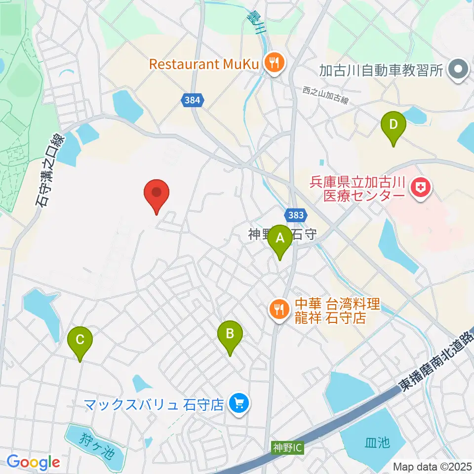 ギター工房サウンドリバー周辺の駐車場・コインパーキング一覧地図