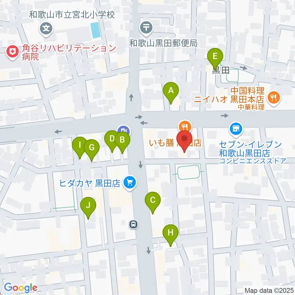 -chabana-サクソフォーン教室周辺の駐車場・コインパーキング一覧地図