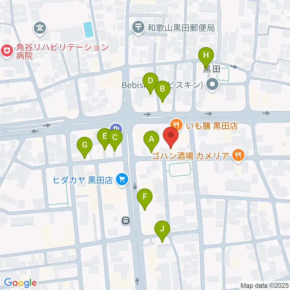chanabaサクソフォーン教室周辺の駐車場・コインパーキング一覧地図