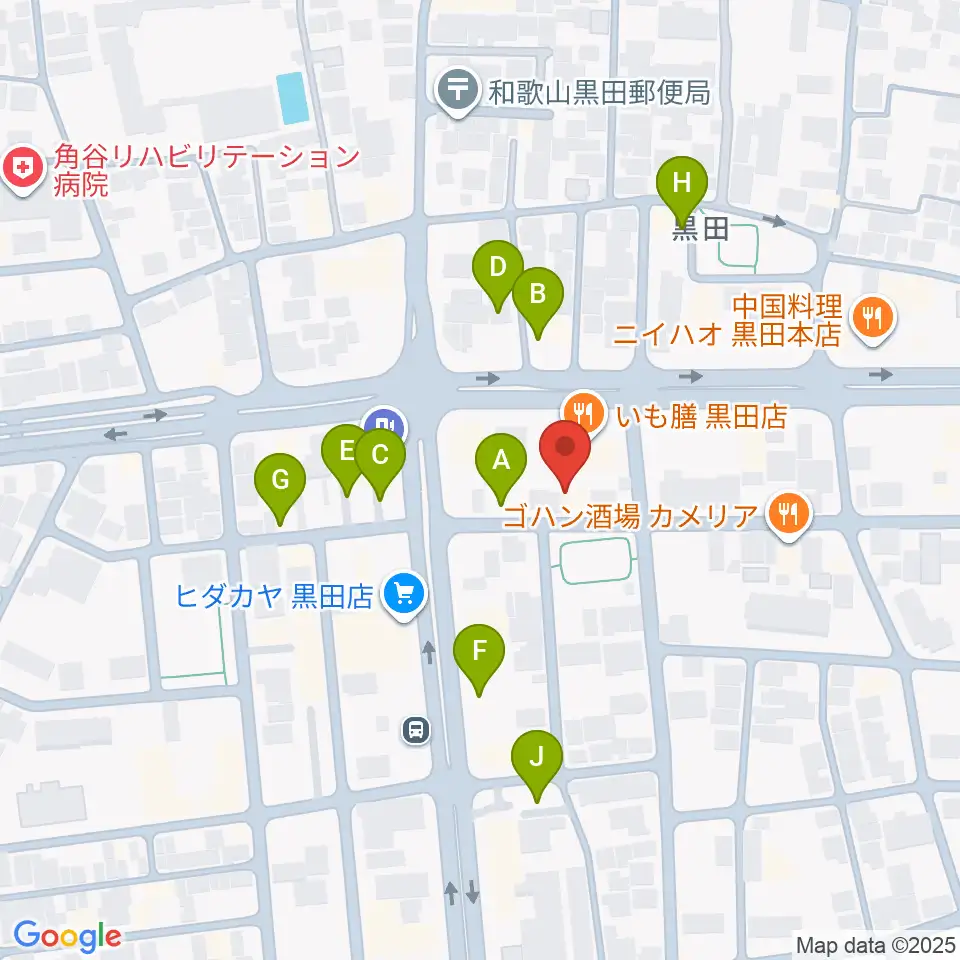 chanabaサクソフォーン教室周辺の駐車場・コインパーキング一覧地図