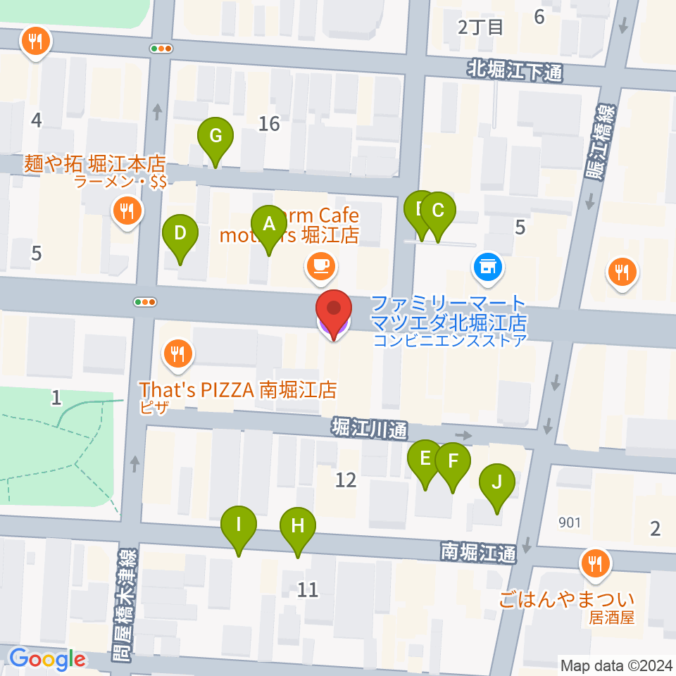 Corner Stone Bar周辺の駐車場・コインパーキング一覧地図