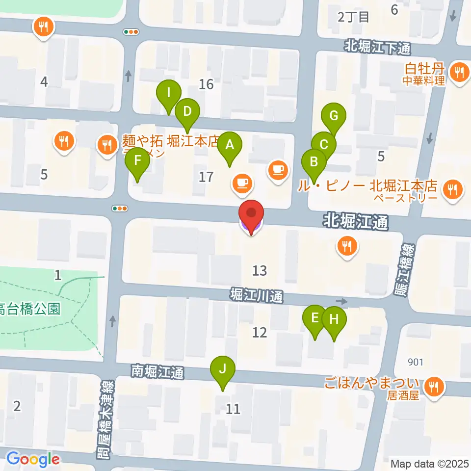 Corner Stone Bar周辺の駐車場・コインパーキング一覧地図