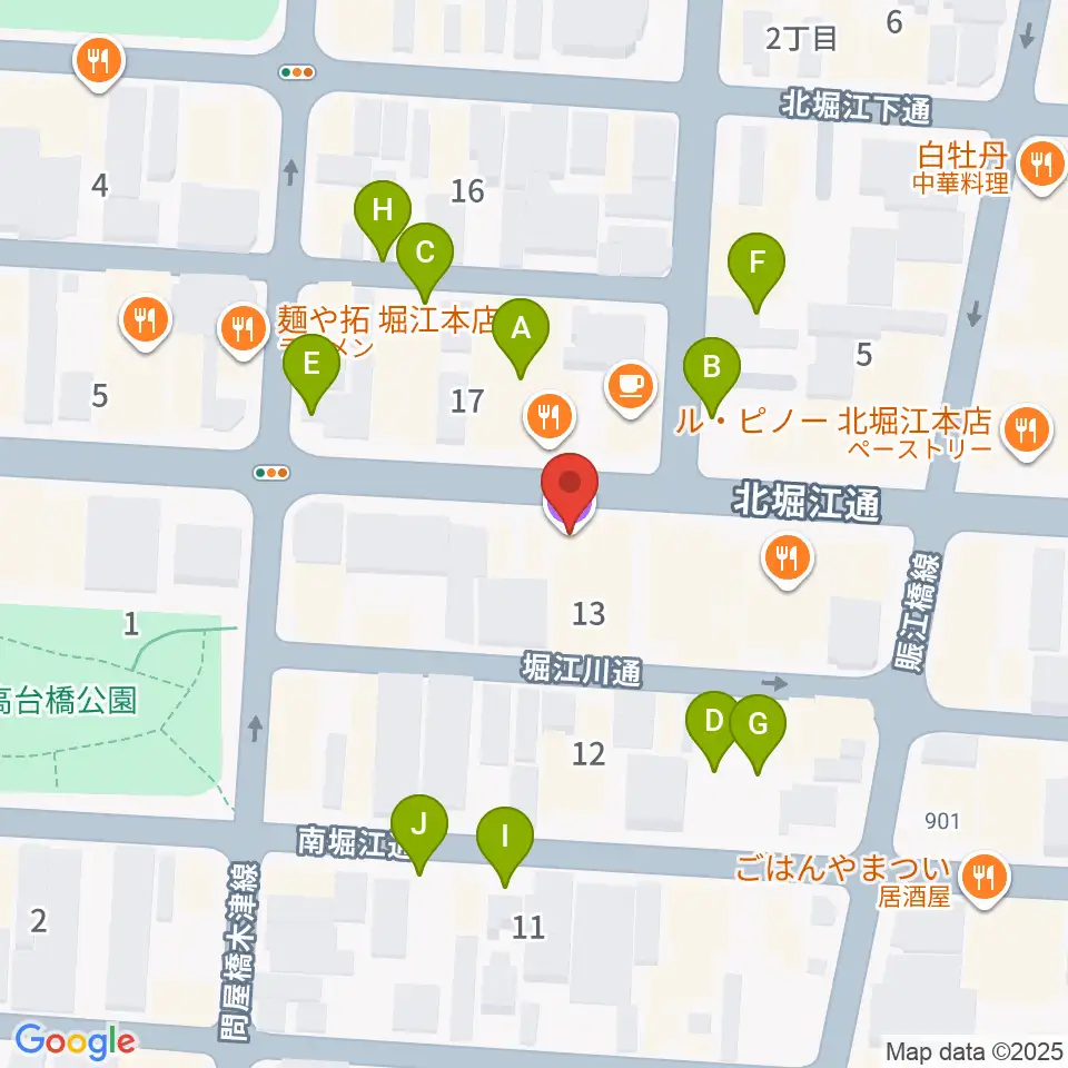 Corner Stone Bar周辺の駐車場・コインパーキング一覧地図