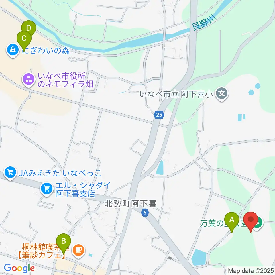 いなべエフエム周辺の駐車場・コインパーキング一覧地図