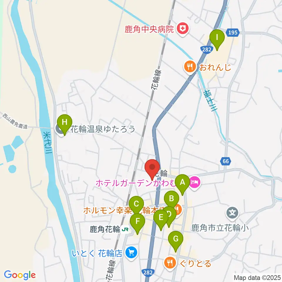 鹿角市文化の杜交流館 コモッセ周辺の駐車場・コインパーキング一覧地図