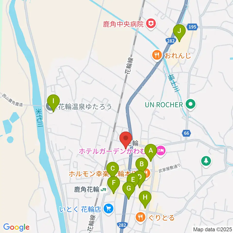 鹿角市文化の杜交流館 コモッセ周辺の駐車場・コインパーキング一覧地図
