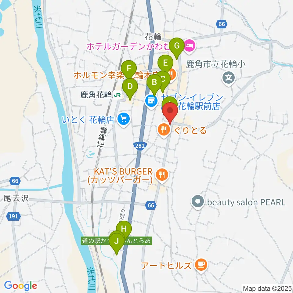 鹿角市交流プラザ MITプラザ周辺の駐車場・コインパーキング一覧地図