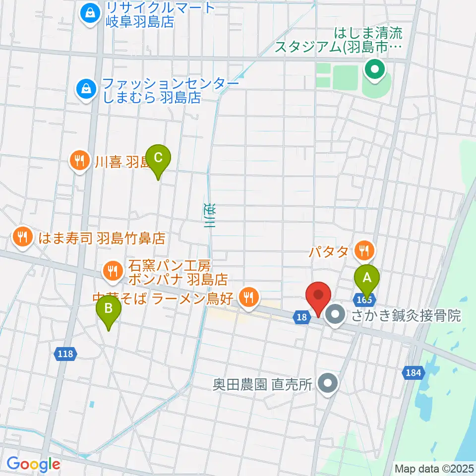 ジ・エンカウンター周辺の駐車場・コインパーキング一覧地図