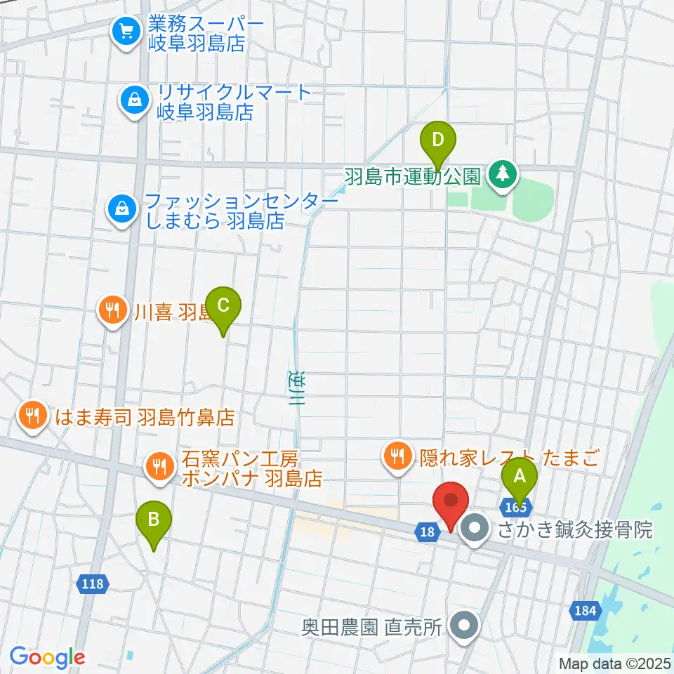 ジ・エンカウンター周辺の駐車場・コインパーキング一覧地図