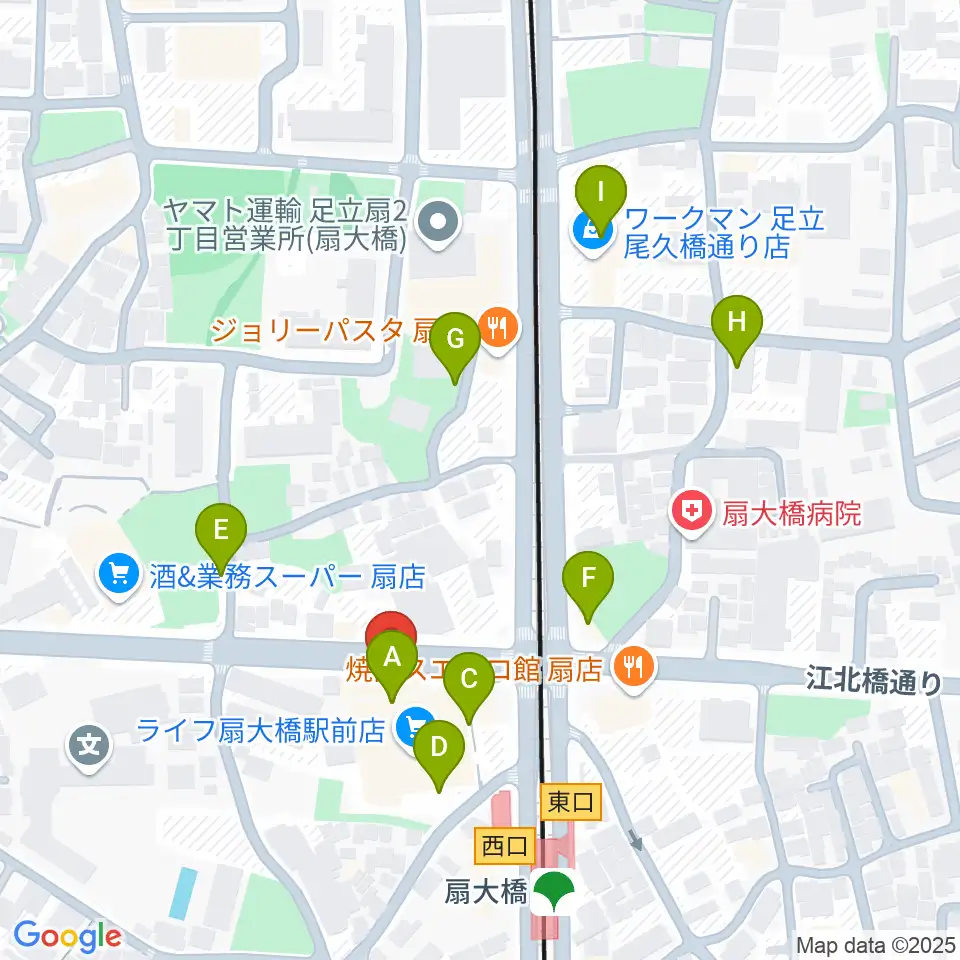 アトリエTANTOO周辺の駐車場・コインパーキング一覧地図