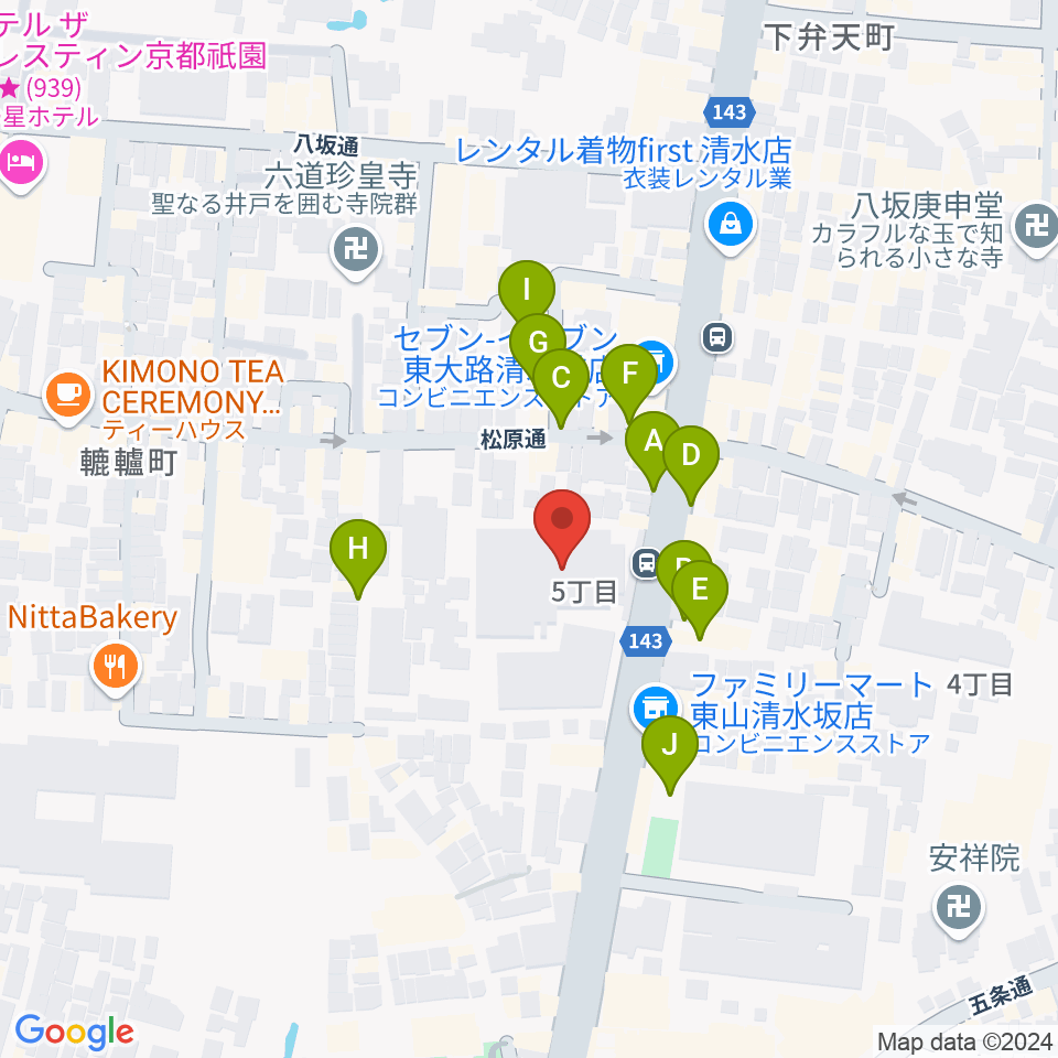 東山青少年活動センター周辺の駐車場・コインパーキング一覧地図