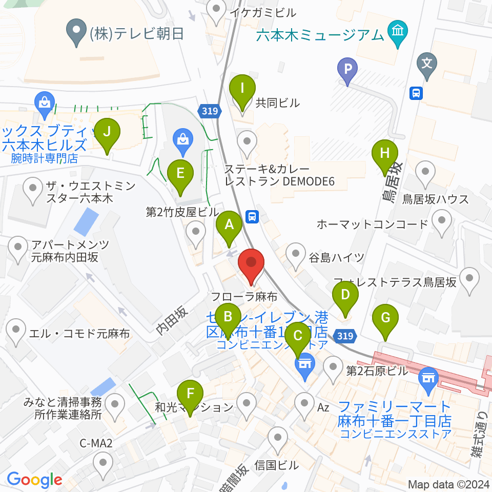 Heard Studio周辺の駐車場・コインパーキング一覧地図