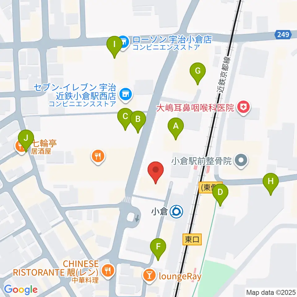 ソウルクリエイトミュージック周辺の駐車場・コインパーキング一覧地図