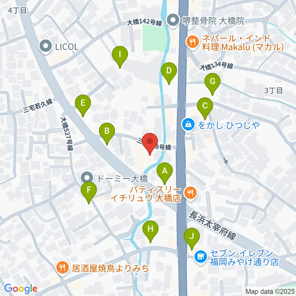 Music Creators Lab.周辺の駐車場・コインパーキング一覧地図