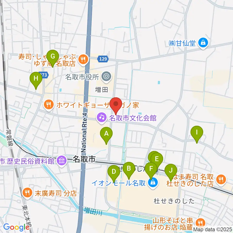 なとらじ801周辺の駐車場・コインパーキング一覧地図