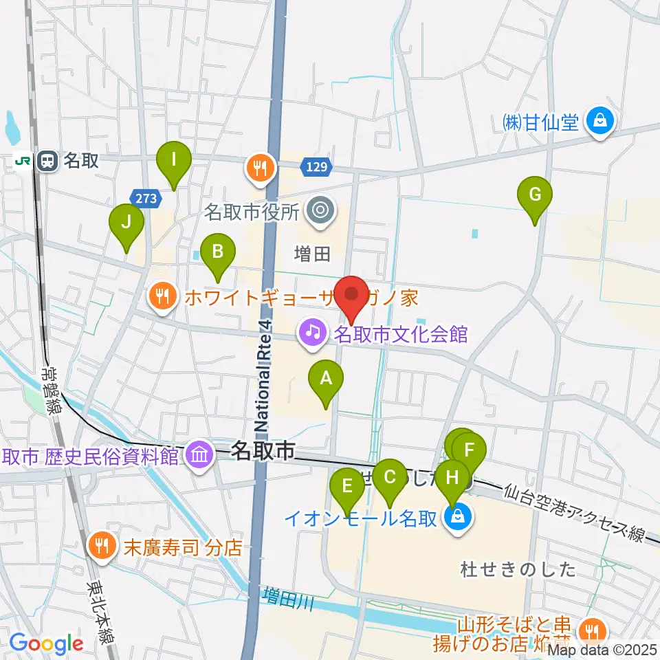 なとらじ801周辺の駐車場・コインパーキング一覧地図