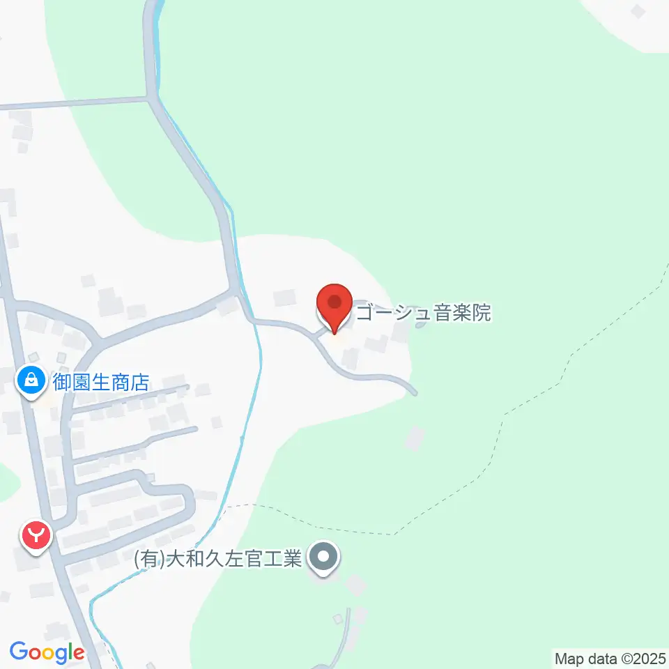 ゴーシュ音楽院周辺の駐車場・コインパーキング一覧地図